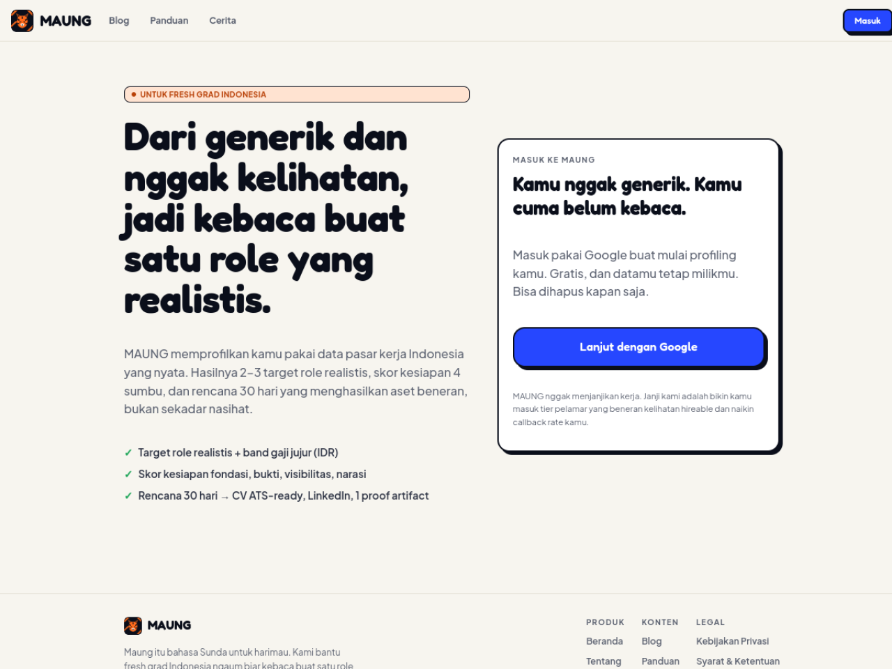 Maung website